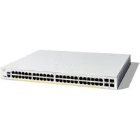 Cisco Catalyst 1200-48P-4X-Smart-Switch, 48-Port-GE, PoE, 4 x 10-GE-SFP+, eingeschränkter Lebenszeitschutz (C1200-48P-4X)