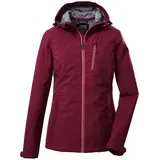 KILLTEC Damen Softshelljacke/Outdoorjacke mit Kapuze KOS 89 WMN SFTSHLL JCKT; dunkelrose, 40, 39138-000