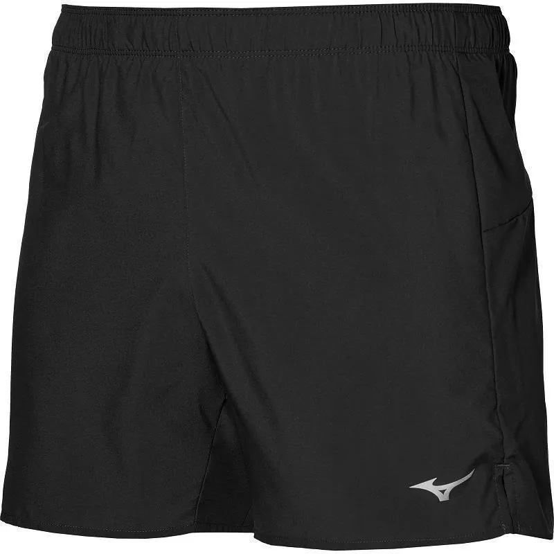 Mizuno Core Laufshorts Herren - schwarz-S