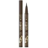 Eveline Cosmetics Eveline Variete Vegan Eyeliner Pen - Braun, Langanhaltend, Wasserfest, 100% Vegan, Präzisions-Applikator