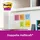 Post-it Post-it® Super Sticky Boost Haftnotizen extrastark farbsortiert, 5 Blöcke
