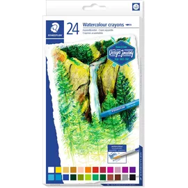 Staedtler Aquarellkreide 24 St. mehrfarbig