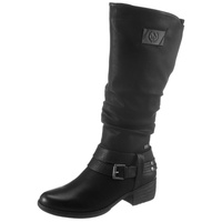 RIEKER Winterstiefel, schwarz