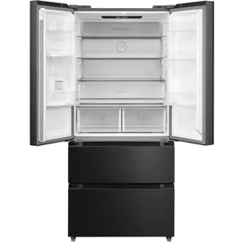 Hanseatic HFD18983CWDBI French Door (512 l, 1898 mm hoch, Schwarz)