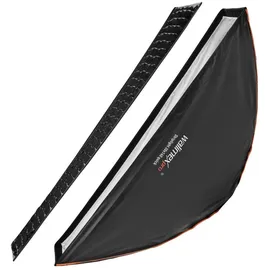 walimex pro Studio Line Striplight SB QA 30x140cm, Bowens oder Anschluss Softbox, Softbox – Reflektor
