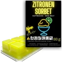 WonderWax Duftwachs WonderWax® Neon Duftwachs 6 Würfel, (Zitronensorbet), Duftrichtung: Zitronensorbet