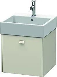 Duravit Brioso Waschtischunterbau BR405209191 484x459mm, Taupe, 1 Auszug