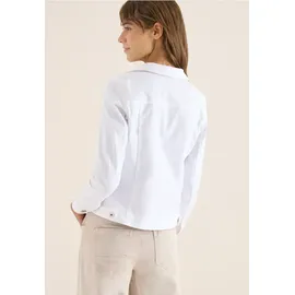 Cecil Jeansjacke mit Brusttaschen und Knöpfen - Weiß