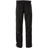 KILLTEC Damen Regenhose mit durchgehendem Reissverschluss, packbar - KOS 18 WMN PNTS, schwarz, 48,