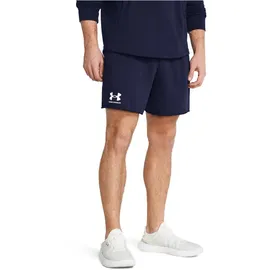 Under Armour Rival Terry Freizeitshorts Herren 410 midnight navy/onyx white S