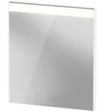 Duravit Brioso Spiegel 62,0 x 3,5 cm mit LED- Beleuchtung, BR702100707, Farbe: Betongrau Matt Dekor, Griff Betongrau Matt