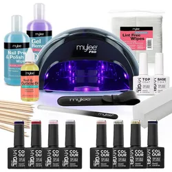 Mylee Komplettes Full Works Gel-Nagellack Set mit Herbst/Winter Farben Sets   
