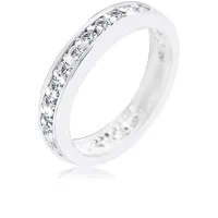 Elli Bandring Kristalle 925 Sterling Silber Ringe Damen