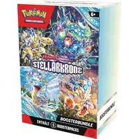 Pokémon 6 Booster Bundle Karmesin & Purpur KP07 Stellarkrone Display NEU SEALED