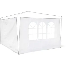 Relaxdays Pavillon-Seitenteile 2er Set weiß