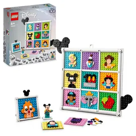 LEGO Disney 100 Jahre Disney Zeichentrickikonen 43221