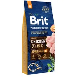 Brit Premium by Nature Adult M Hundefutter 15 kg
