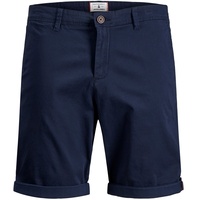 JACK & JONES Shorts Bowie mit Chino Style in Marineblau-S