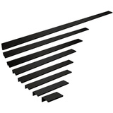 SO-TECH® Möbelgriff SEARL schwarz eloxiert gebürstet, Aluminium (1-St), Länge 380 mm schwarz Länge 380 mm | 38 cm x 2 cm