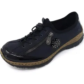 Rieker Slip-On Sneaker Blau/Schwarz 41