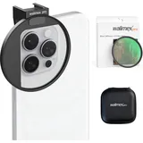 walimex pro Filterhalter 67mm Diffusionsfilter Handykamera, Cold Shoe Fotografie 67 mm, Diffusionsfilter), Objektivfilter, Schwarz