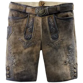 Maddox Lederhose HOPFENSEE in hellbraun | Gr.: 48