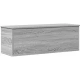 GFEROMRF Truhe Grau Sonoma 102x35x35 cm Holzwerkstoff, Deckenbox mit viel Stauraum für Kleidung und Decken, einfaches Öffnen und Schließen des Deckels, vielseitig als Couchtisch