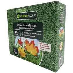 Raiffeisen Gärtnerglück Herbst-Rasendünger organisch-mineralisch 4 kg