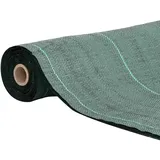 vidaXL Unkrautvlies, Grün 0,5x100 m PP