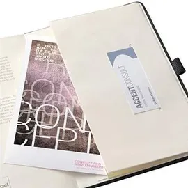 Sigel Notizbuch Conceptum A4 liniert schwarz