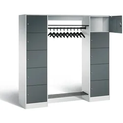 Garderobenschrank Spind mit Stahltüren