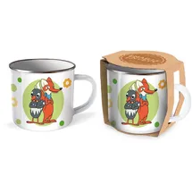 Trötsch Verlag Kaffeetasse 0,3 l Fuchs und Elster