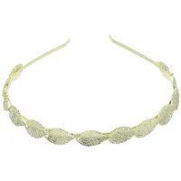 luxuskollektion Haarband Goldene Blätter Haarreif Braut Haarschmuck