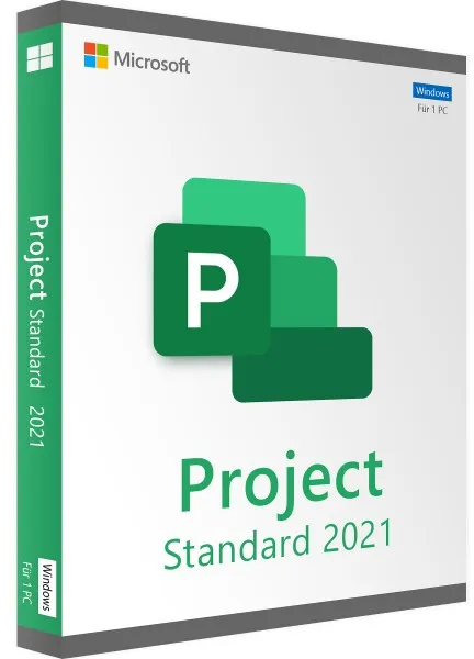 Microsoft Project 2021 Standard | Sofortdownload + Produktschlüssel