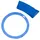 Homcom Trampolin 366 cm Blau