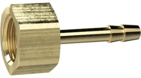 Riegler Aufschraubschlauchtülle, G 3/4, für Schlauch LW 13 mm, SW 32, MS