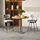 Costway Esszimmerstuhl gepolstert beige 2er Set