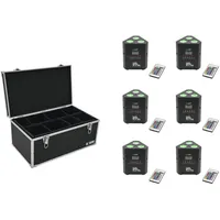 Eurolite Set 6x AKKU TL-3 TCL Trusslight QuickDMX +
