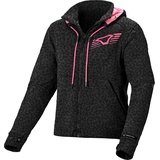 Macna District Textiljacke Damen - Schwarz/Dunkelgrau - M