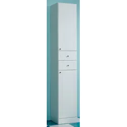 Hochschrank KONSTANZ - weiß