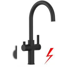 VIZIO Niederdruck Einhebelmischer Schwarz Matt