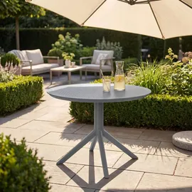 CLP Sky Gartentisch Ø 105 x 74 cm Dunkelgrau