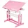 Tectake tectake® Schreibtisch, aus Holz, abgerundete Kanten, 109 x 55 x 94 cm,