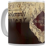 Pyramid Harry Potter (The Marauders Map) Thermoeffekt Tasse