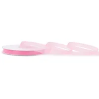 Creativery Geschenkband Chiffon unifarben 6 mm x 25 m Rosa