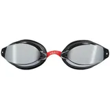 Huub Brownlee 2 Custom Air Schwimmbrille, Schwarz/Rot - Light Smoke Mirror