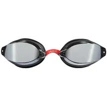 Huub Brownlee 2 Custom Air Schwimmbrille, Schwarz/Rot - Light Smoke Mirror