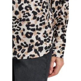 Betty & Co Hemdbluse mit Print Beige 36