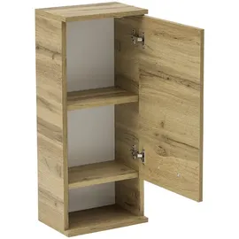 Schildmeyer MÖBELPARTNER Bad-Hängeschrank Nora 144940 eiche landhaus 30,3 x 20,5 x 70,8 cm