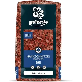 Galamio Holzhackschnitzel Rot 60l x 13 Sack 780l Palette